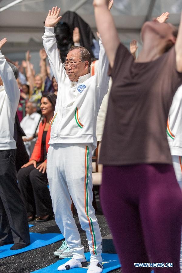ООН впервые отмечает Международный день йоги - ảnh 1